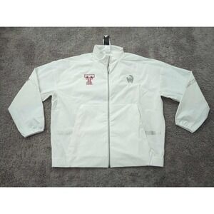 Texas Tech Red‎ Raiders Jacket Mens XL NCAA Adidas Patrick Mahomes White NEW